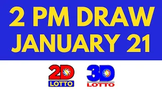 Lotto Result January 21 2024 2pm Swertres Ez2 PCSO