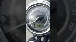 TOP SPEED TEST (TRIUMPH BONNEVILLE 'T100')