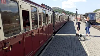 Woodland Wanderer Arriving at Porthmadog - Ffestiniog Railway