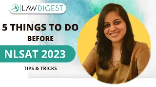 NLSAT 2023 - 5 things you must do