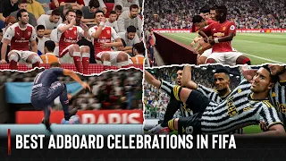 Best Adboard Celebrations In FIFA