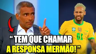 💥 MANDOU O PAPO! Olha o que o ROMÁRIO falou do NEYMAR E DA SELEÇÃO NA COPA DO QATAR!