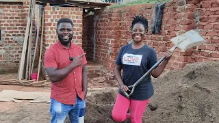 We Changed Her Life Forever!! - Lynne Zaabu World House Construction Progress