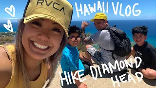 Hawaii Family Vlog Part 1: let’s hike diamond head