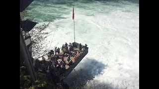 Europe's largest waterfall - Rhine falls Switzerland