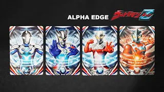 Orb Ring : Ultraman Z + Zero + Seven + Leo (ALPHA Edge) Ultra Replica