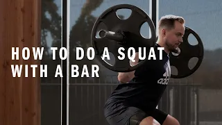 How To Squat With A Bar | adidas