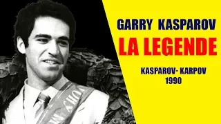 Kasparov la légende dans une partie mythique contre Karpov