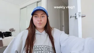 weekly vlog - the high after a big meltdown lol