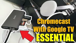 Chromecast mit Google TV Essential!