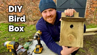 How To Make A Bird Box - Blue & Great Tit