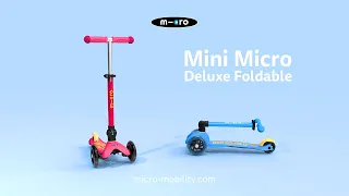 Mini Micro Deluxe Foldable - The classic kids scooter even more compact