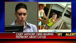 Courtroom Latest: Casey Anthony Cries During Testimony About Caylee