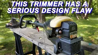 Fixing A Craftsman Trimmer With  Pull Rope Issues