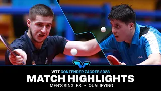 Benedek Olah vs Aleksa Gacev | MS Qual | WTT Contender Zagreb 2023