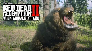 When Animals Attack #8 (RDR2 Brutal Moments)