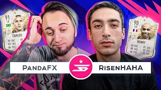 ИГРАЮ С КОРОНОЙ на ЗВЕЗДНОЙ БИТВЕ | PANDAFX vs RISENhaha