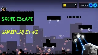 Sqube Escape Gameplay Level 1 2 3 4 5 Solution or Walkthrough