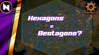 Modular Hexagon Death World Megabase by K3N1M0  | Factorio Base Tour