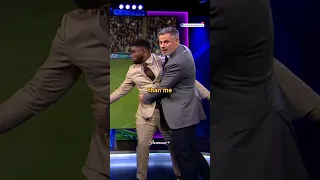 Micah schooled Carragher on set pieces! 😂