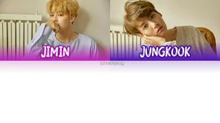 Jimin & Jungkook (BTS) - We Don't Talk Anymore (Color Coded Karaoke)