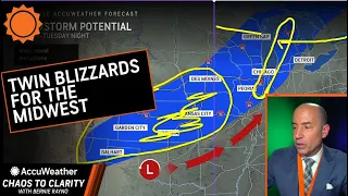 Twin Blizzards For the Midwest | AccuWeather