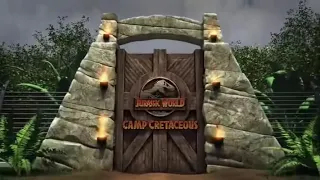 Jurassic world Camp Cretaceous Opening scene