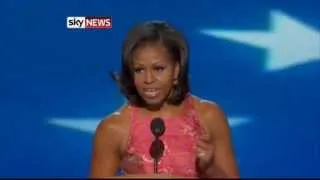 Michelle Obama Speech To Democratic National Convention