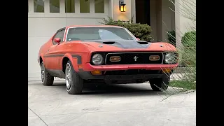 1971 Ford Mustang Mach 1 Barn Find