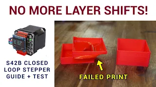 S42B closed loop stepper motors - No more layer shifts!