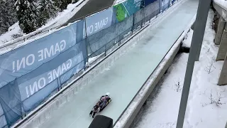 2021 Men's Skeleton NAC #2 Whistler JAPAN Kinoshita