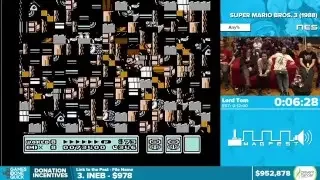 TASBot plays Super Mario Bros. 3 by Lord Tom - Awesome Games Done Quick 2016 - Part 155