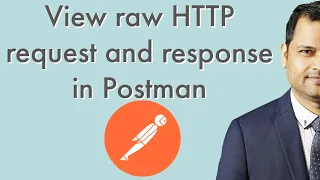 How to view raw HTTP request and response in Postman