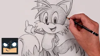 How To Draw Tails | Sonic Sketch Tutorial