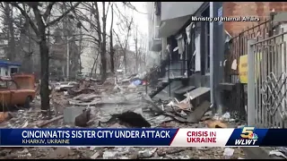 Cincinnati's sister city, Kharkiv, continues to get attacked