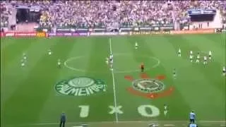 Palmeiras 3 x 3 Corinthians - Melhores Momentos - Brasileirão 06/09/2015