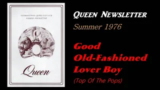 Queen - Good Old-Fashioned Lover Boy (Top Of The Pops)