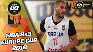 Serbia v Lithuania | Men's Semi-Final Full Game | FIBA 3x3 Europe Cup 2019