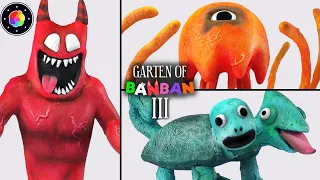 ESCULPIENDO a STINGER FLYNN, BANBAN, TAMATAKI y CHAMATAKI (Garten of Banban 3) Clay | PlastiVerse