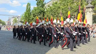 Défilé militaire du fête nationale belge 2023