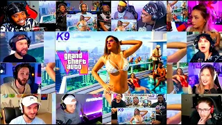 GTA 6 : Trailer Reaction Mashup [ 17 People React ]