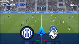 HIGHLIGHTS INTER v ATALANTA | Lega Serie A 2021/22 | Realistic Gameplay