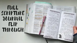 FULL Scripture Journal Flip Through | Creative Faith & Co.