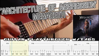 ‘Architecture Of Aggression’ by Megadeth - Guitar Playthrough w/tabs (Chris Zoupa)