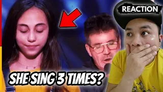 She sing 3 Times! Ashley Marina Audition Reaction | America's Got Talent 2020 #13Trending