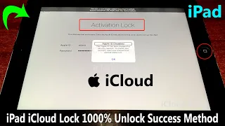 iPaD Unlock^ WithouT ApplE ID Password!! iCloud Activation Unlock iPad 1000% Working Method✅🙀2024