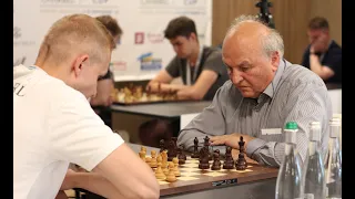 Володимир Ветошко GM, UKR- Олександр Бєлявський GM, UKR. Saint Charbel Chess Cup’23