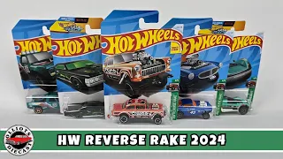 Hot Wheels Reverse Rake 2024 - The Complete Set