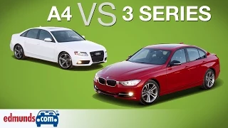Audi A4 vs BMW 3 Series | Edmunds A-Rated Luxury Sedans Face Off