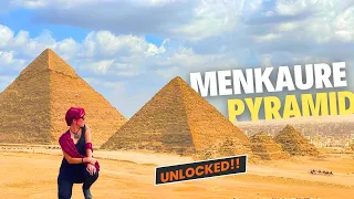 Pyramid of Menkaure UNLOCKED | Giza, EGYPT | هرم منقرع اتفتح للزيارة